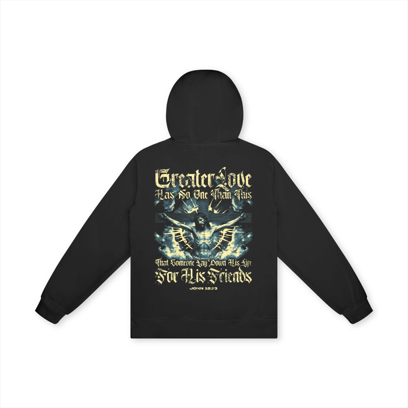 No Greater Love- Unisex 100% Cotton Hoodie