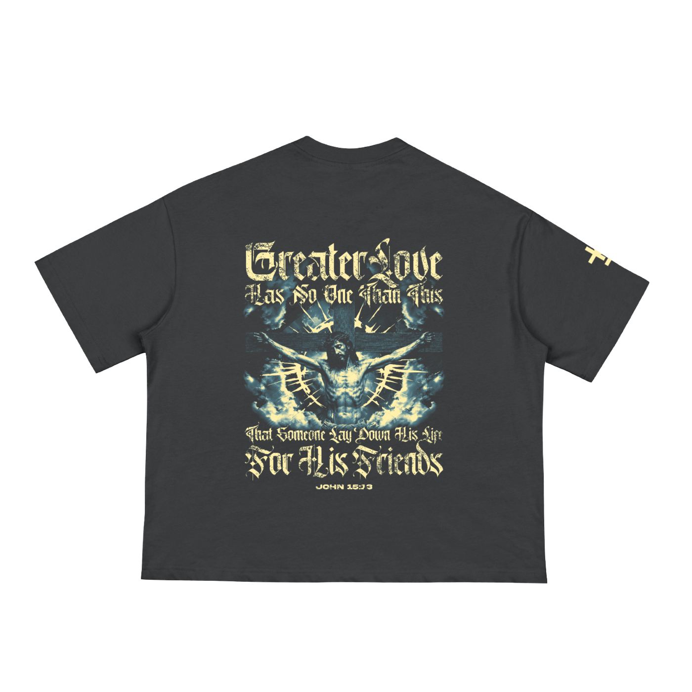 No Greater Love- Classic Loose Boxy Tee
